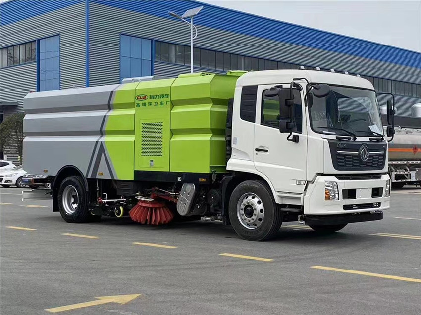 國六東風天錦洗掃車-15噸洗掃車